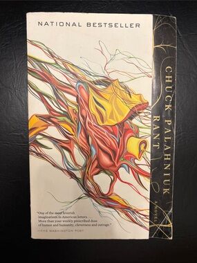 🌟 4 for $20 Rant a novel by Chuck Palahniuk